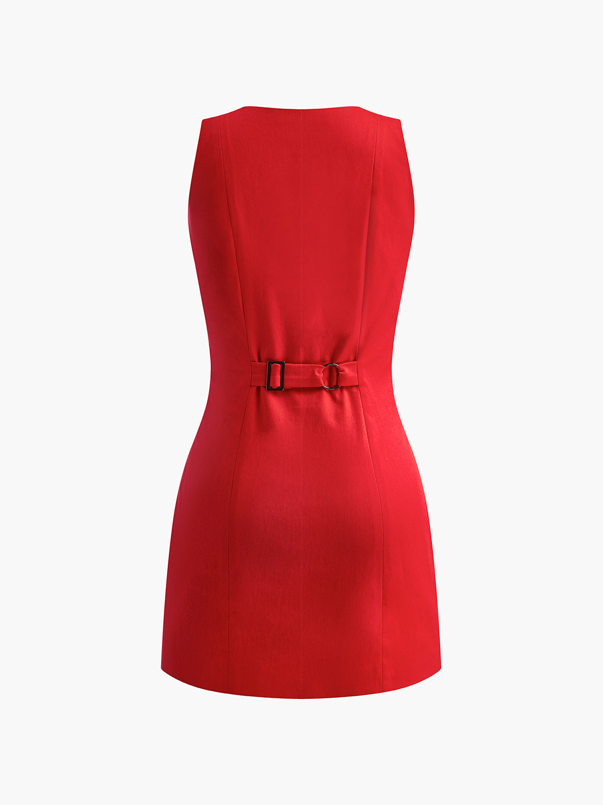Robe mini cintrée sans manches