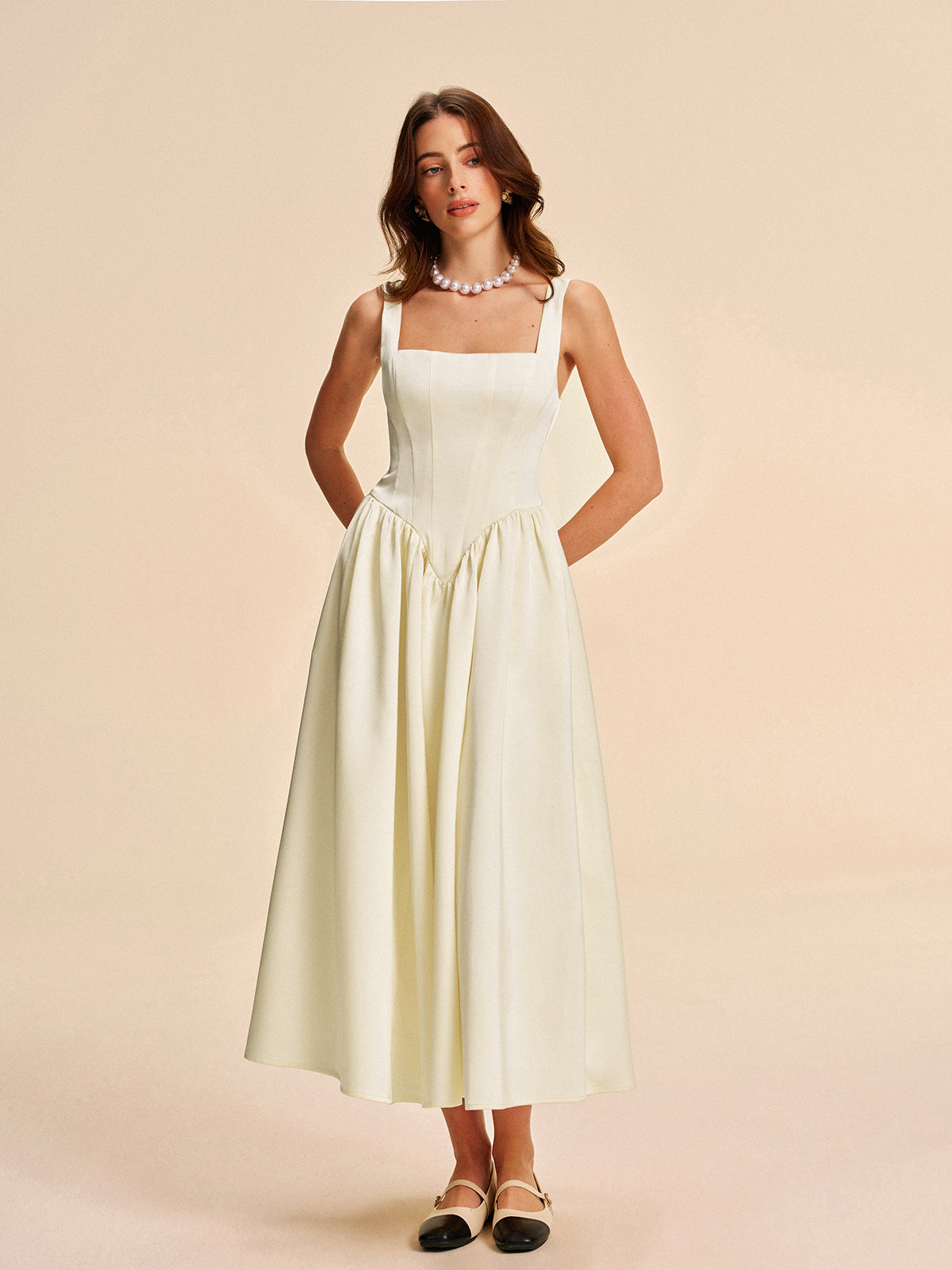 Élégante robe longue