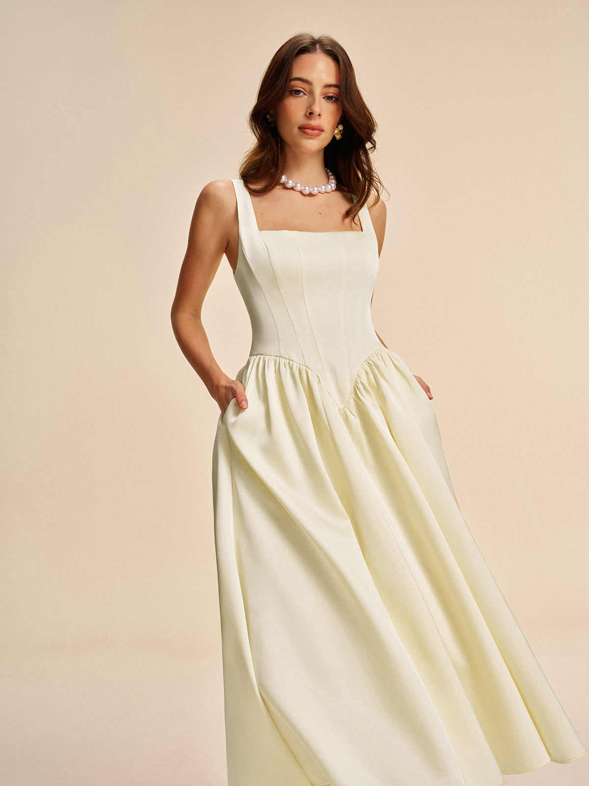 Élégante robe longue
