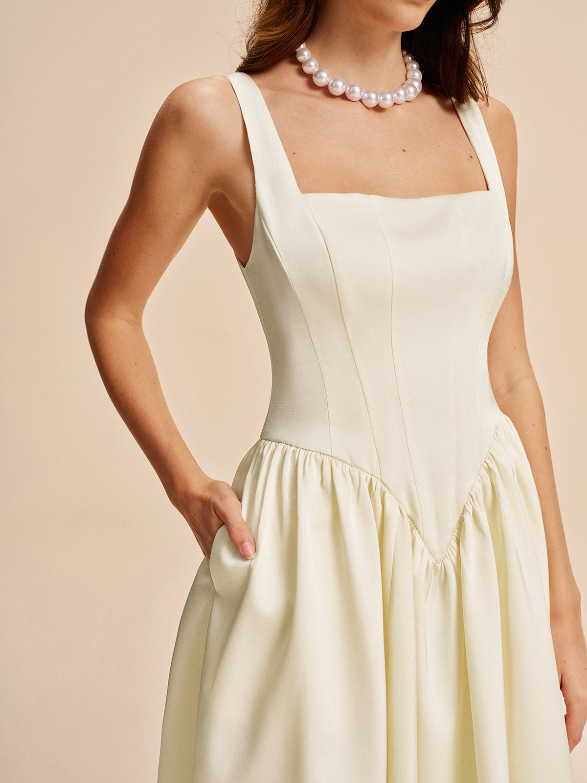 Élégante robe longue