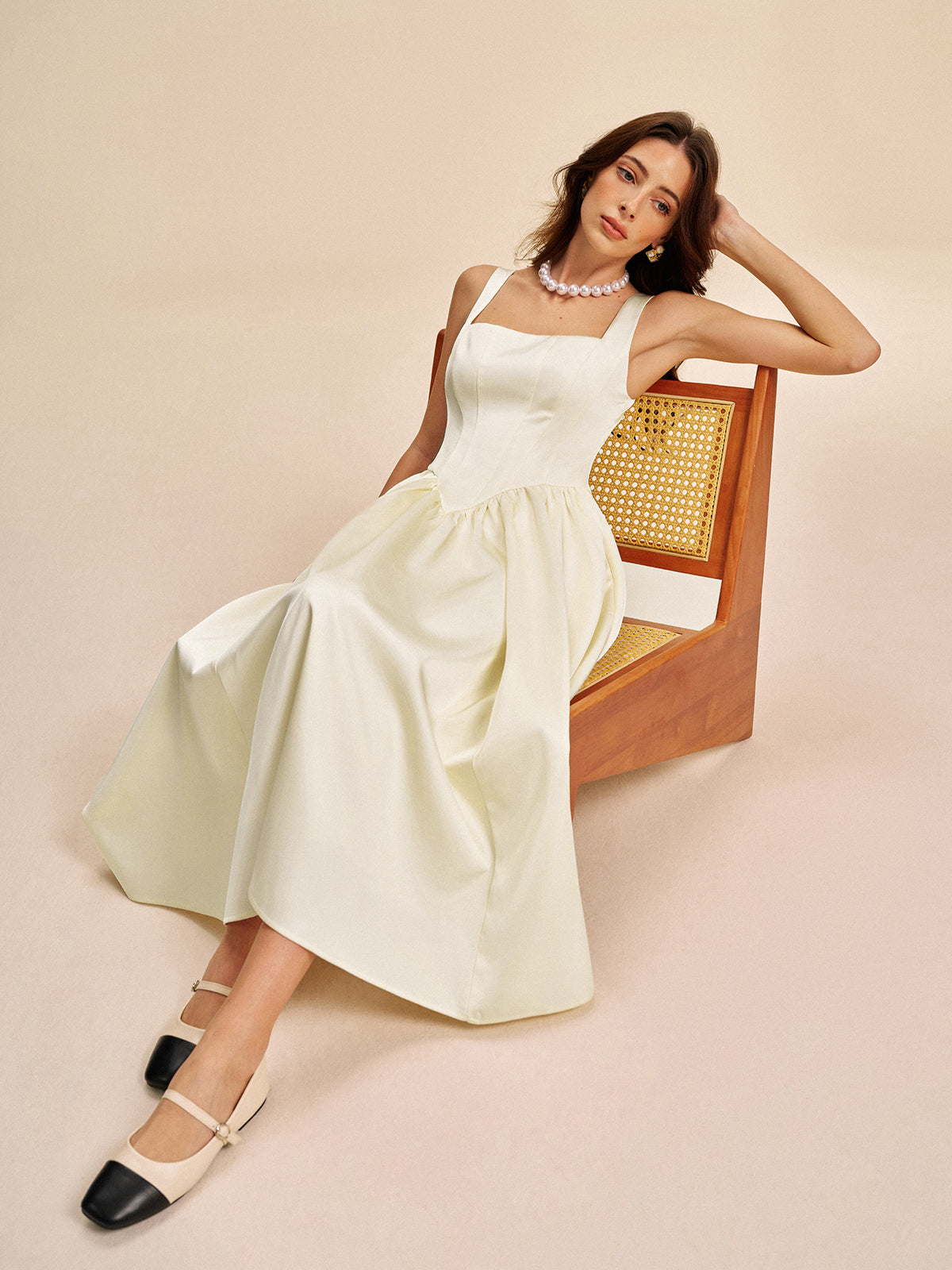Élégante robe longue