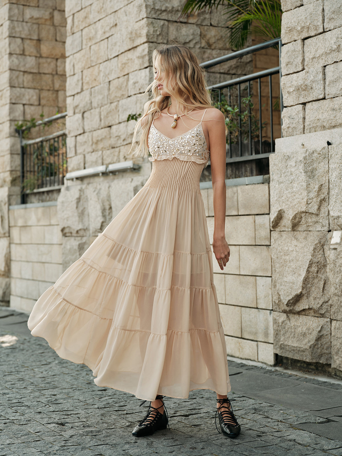 Robe longue bohème