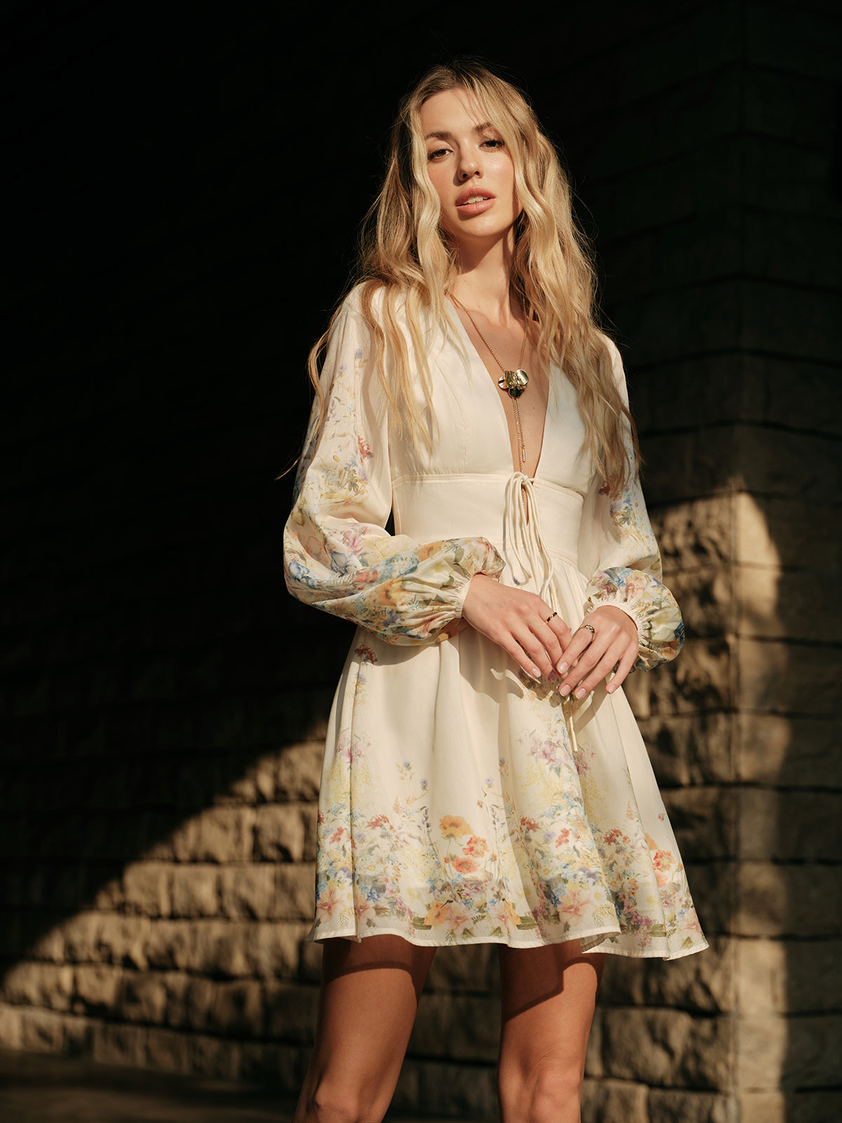 Robe courte Bohème