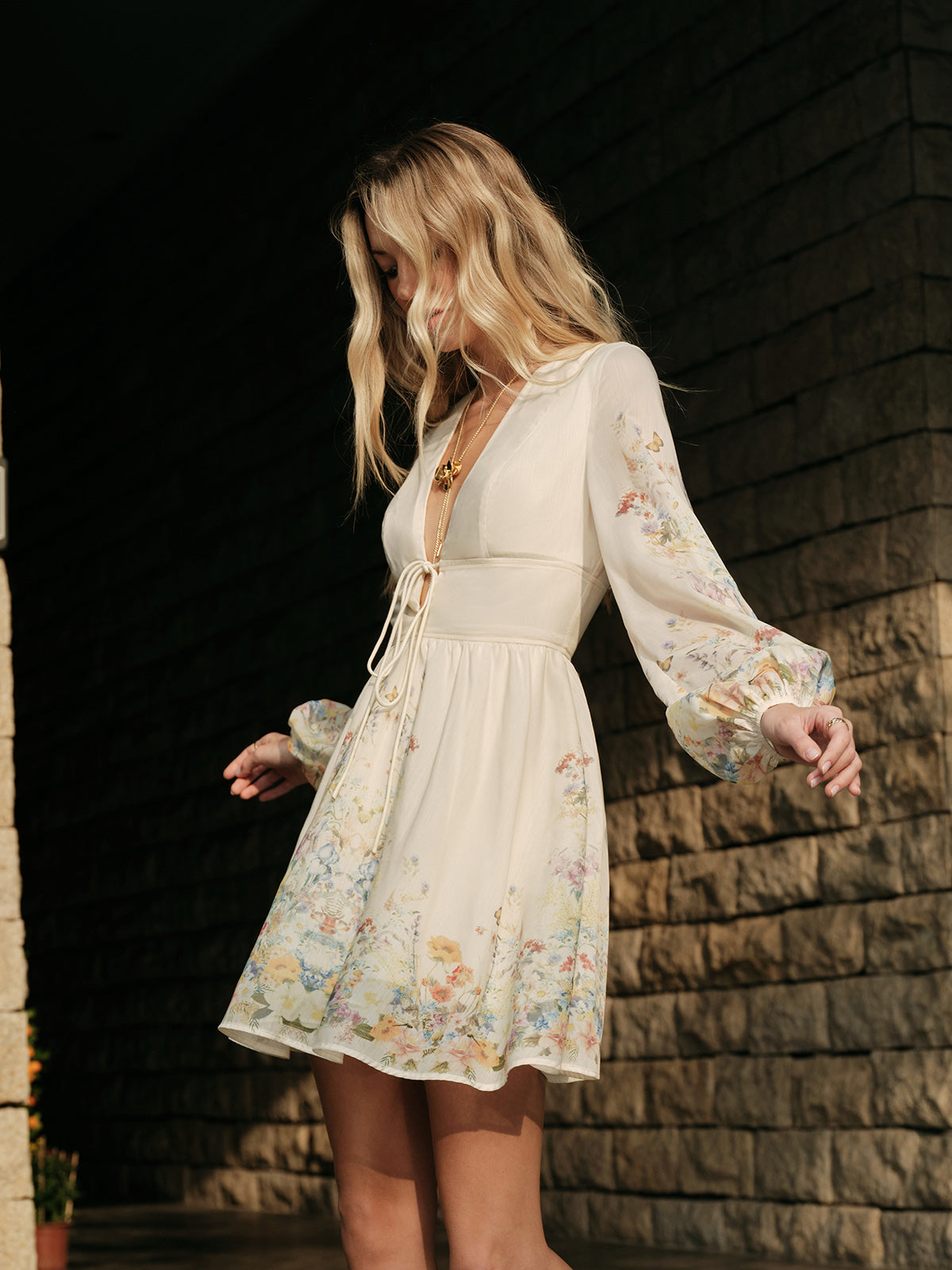 Robe courte Bohème