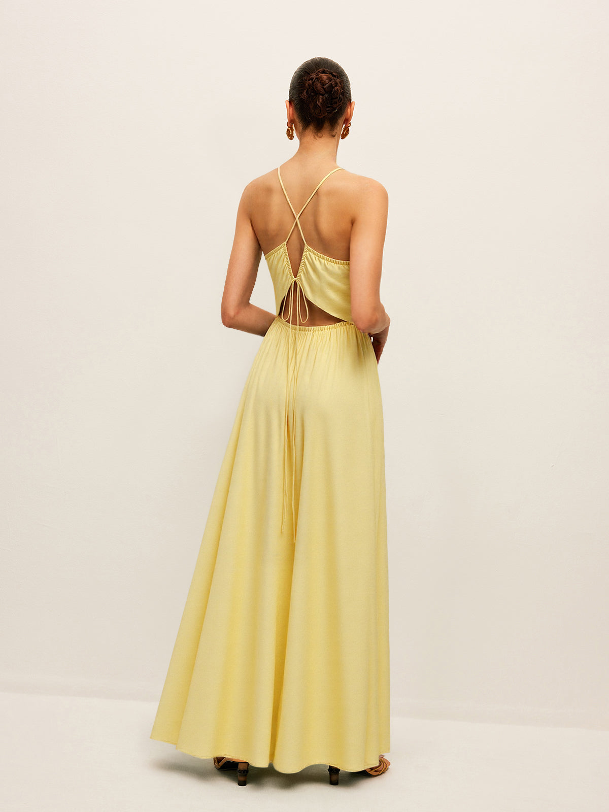 Robe longue fluide