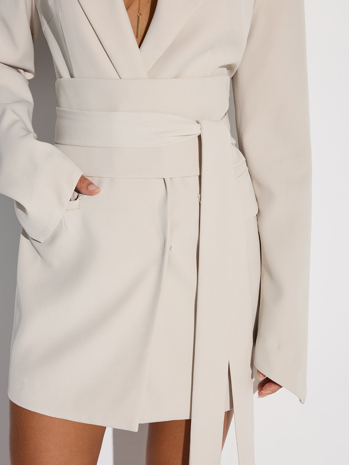Tailleur-blazer mini ultra-chic