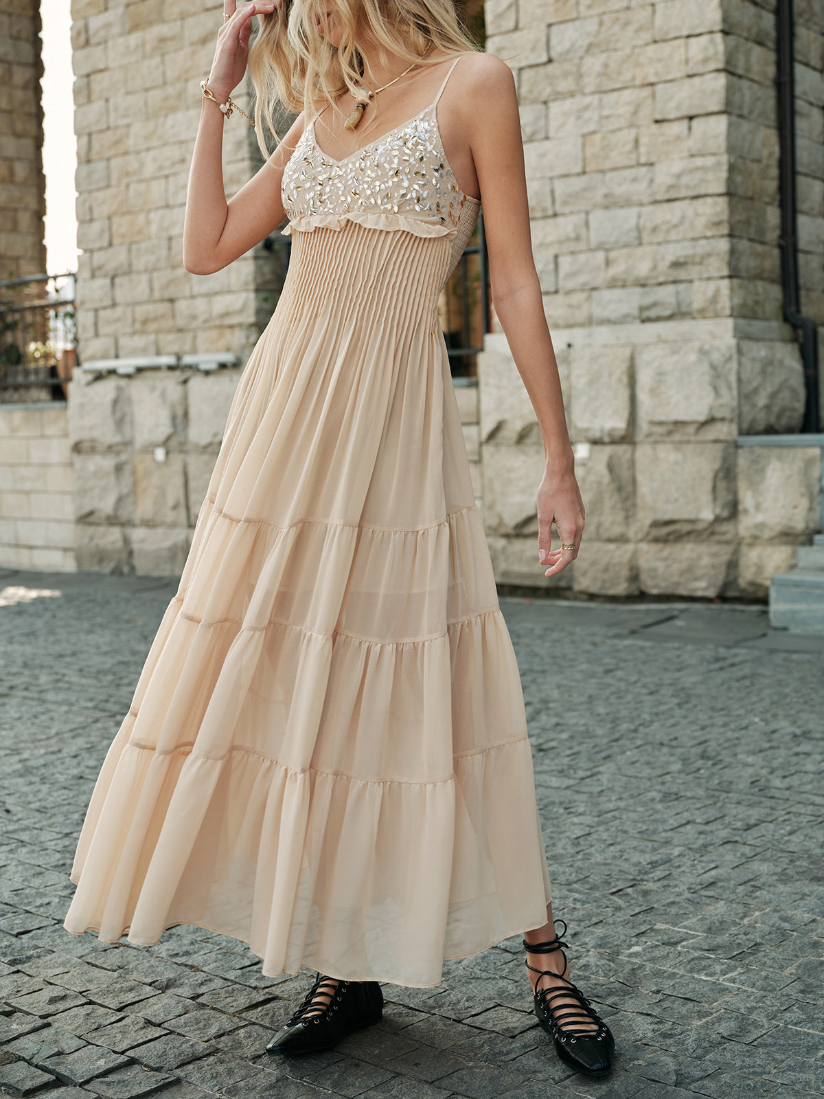 Robe longue bohème