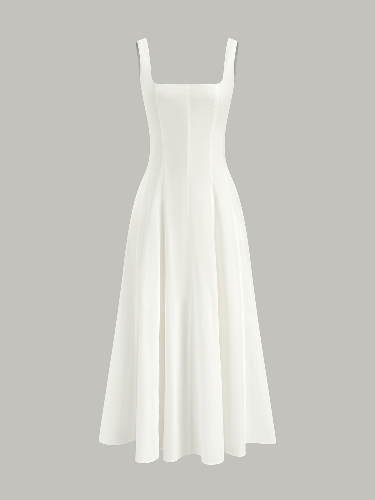 Robe corsetée longue